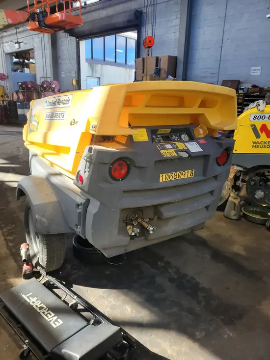 2017 Atlas Copco XAS185KD7 T4F Air Compressor