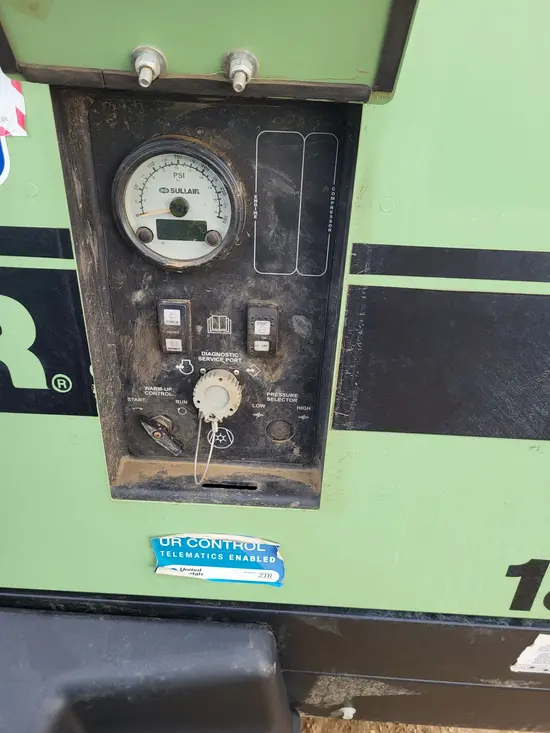 2017 Sullair 185DPQ-KU-T3 Air Compressor