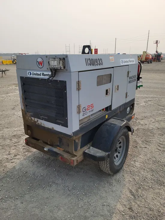 2021 Wacker Neuson G 25 Diesel Generator