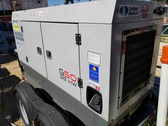 2016 Wacker Neuson G50 T4F Diesel Generator