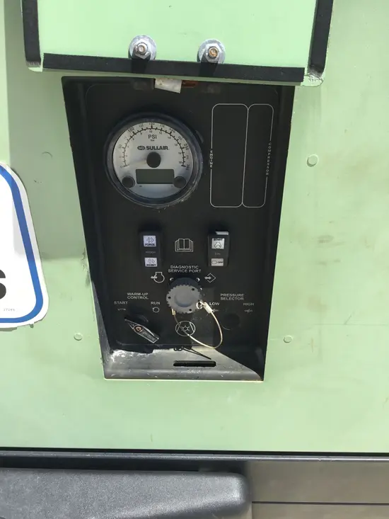 2017 Sullair 185DPQ-KU-T3 Air Compressor
