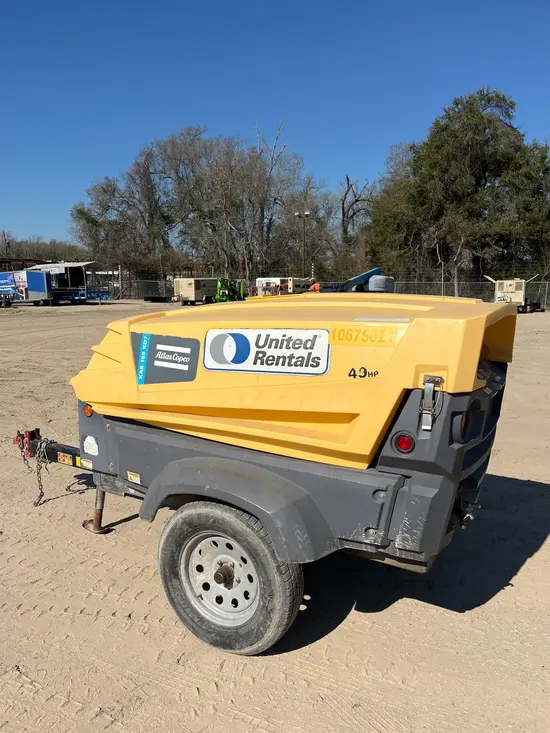 2017 Atlas Copco XAS185KD7 T4F Air Compressor