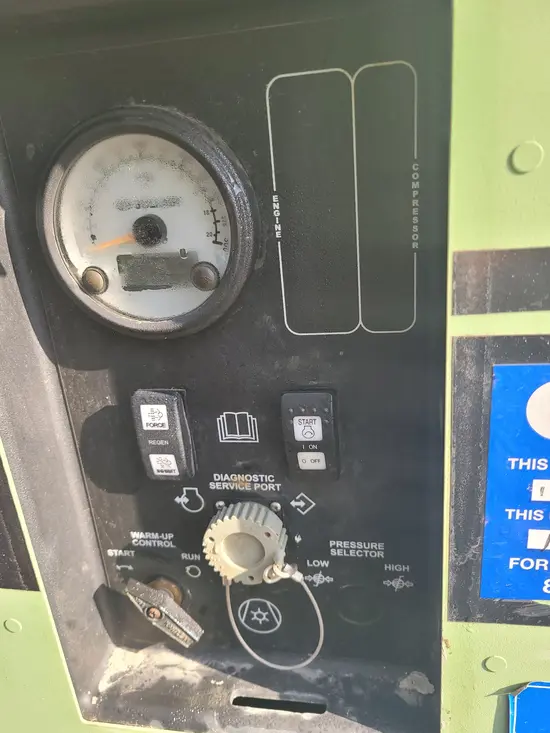 2018 Sullair 185DPQ-KU-T3 Air Compressor