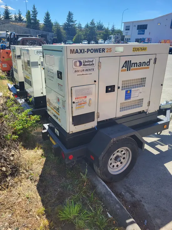 2019 Allmand MP25 Diesel Generator