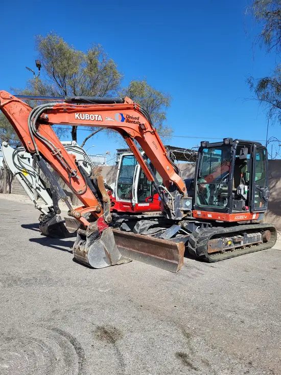 2018 Kubota KX080-4SR3A Mini Excavator