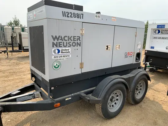 2021 Wacker Neuson G50 T4F Diesel Generator