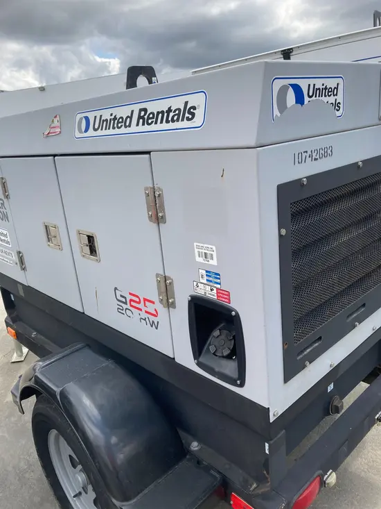 2018 Wacker Neuson G25 T4F Diesel Generator