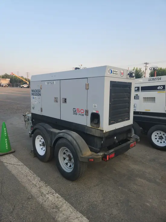 2019 Wacker Neuson G50 T4F Diesel Generator