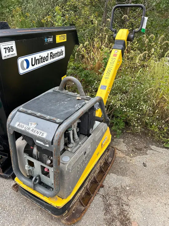 2018 Wacker Neuson DPU5545He Vibratory Plate Compactor