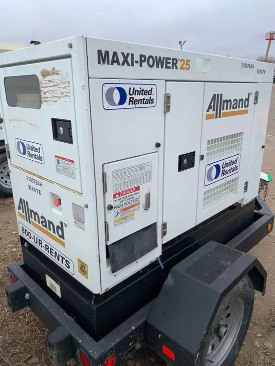 2018 Allmand MP25 Diesel Generator
