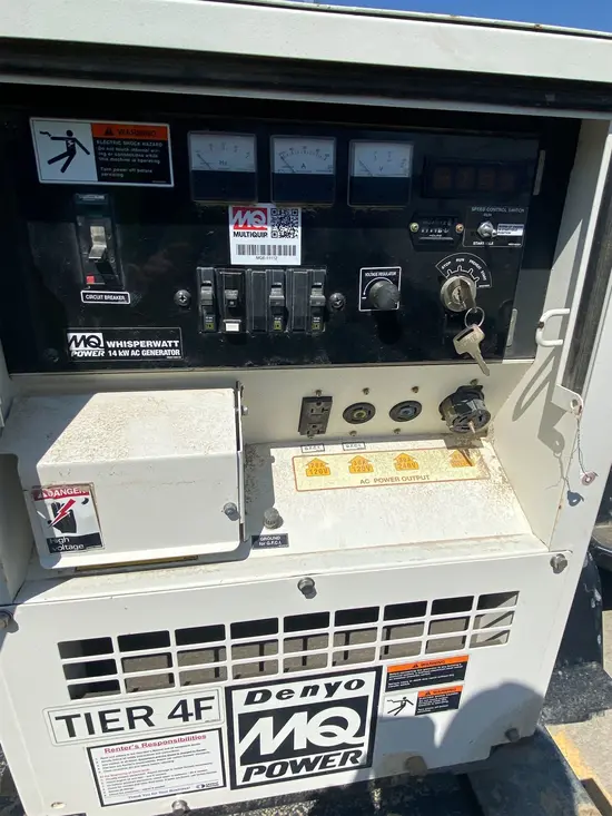 2019 Multiquip DCA15SPXU4F Diesel Generator