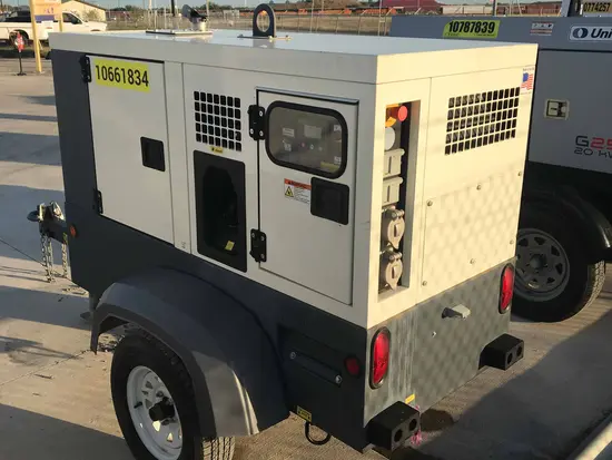 2017 Atlas Copco QAS 45 T4F Diesel Generator