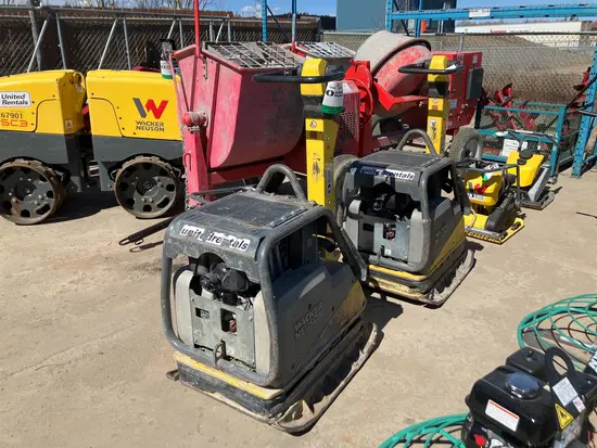 2021 Wacker Neuson DPU6555He Vibratory Plate Compactor