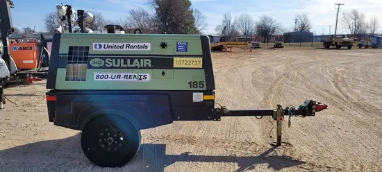 2018 Sullair 185DPQ-KU-T3 Air Compressor