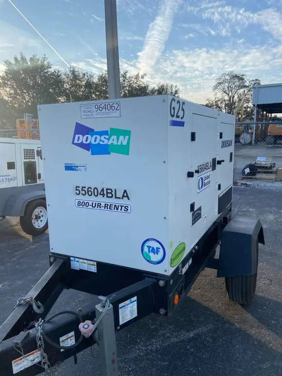 2017 Doosan G25WDO-T4F Diesel Generator