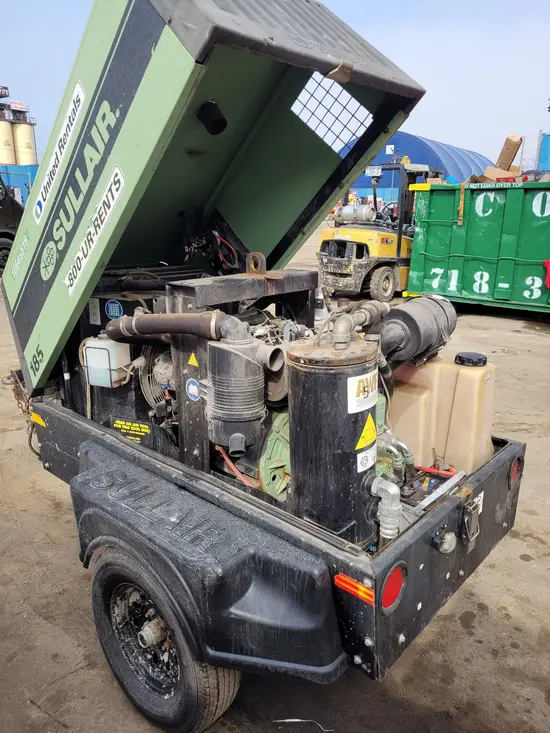 2017 Sullair 185DPQ-KU-T3 Air Compressor