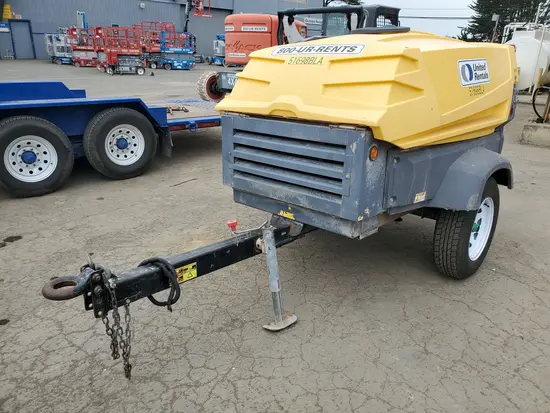 2017 Atlas Copco XAS185 Air Compressor