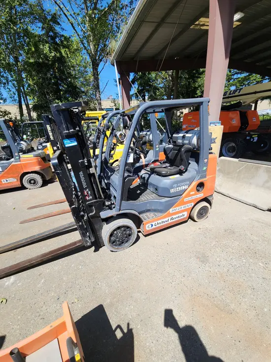 2018 Toyota 8FGU25 Warehouse Forklift