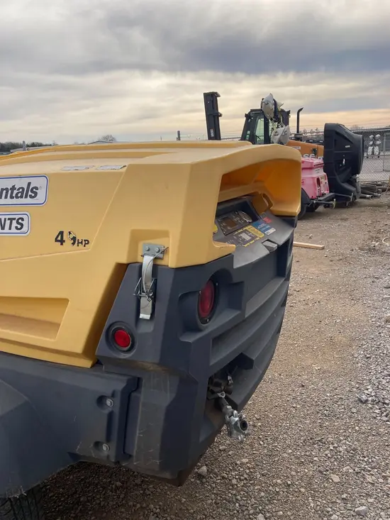 2017 Atlas Copco XAS185KD7 T4F Air Compressor