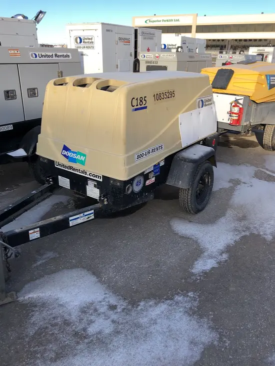 2018 Doosan C185WDZ-T4F Air Compressor