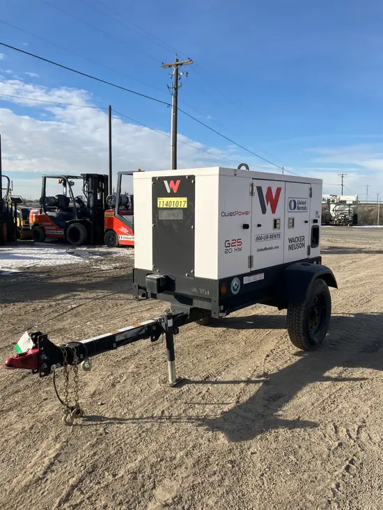2022 Wacker Neuson G25 T4F Diesel Generator