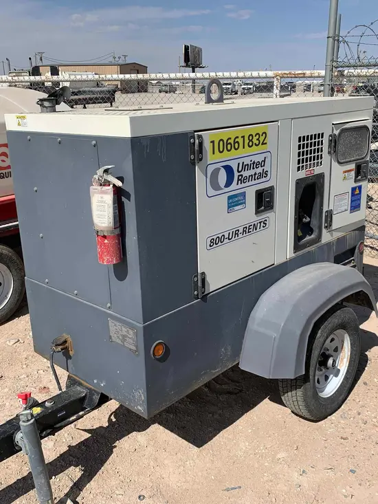 2017 Atlas Copco QAS 45 T4F Diesel Generator
