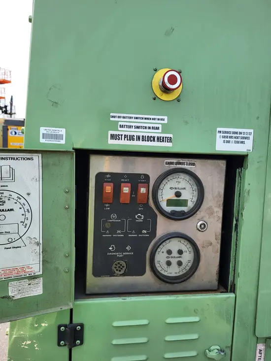 2011 Sullair 1600HAF-USED Air Compressor