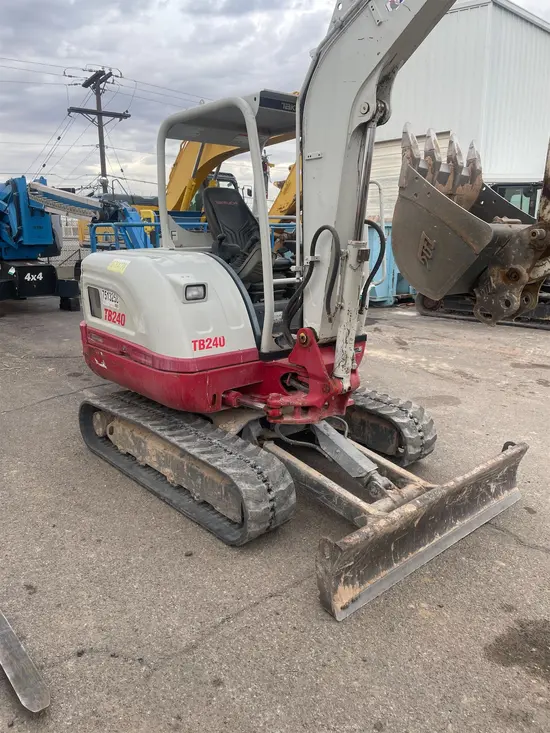 2018 Takeuchi TB240 Mini Excavator