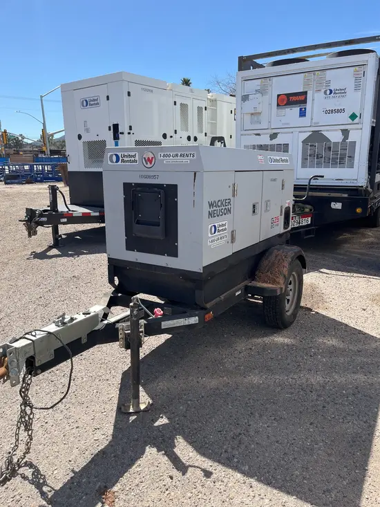 2017 Wacker Neuson G25 T4F Diesel Generator