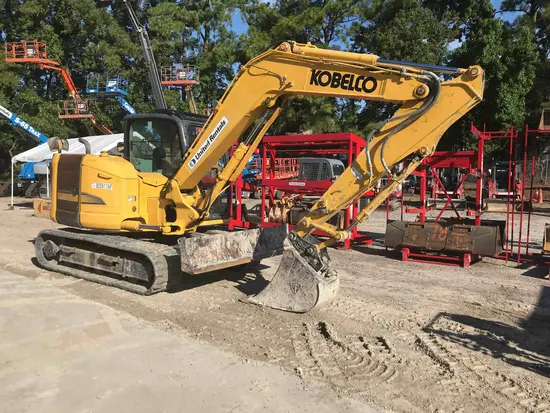 2016 Kobelco SK85CS-3E Mini Excavator