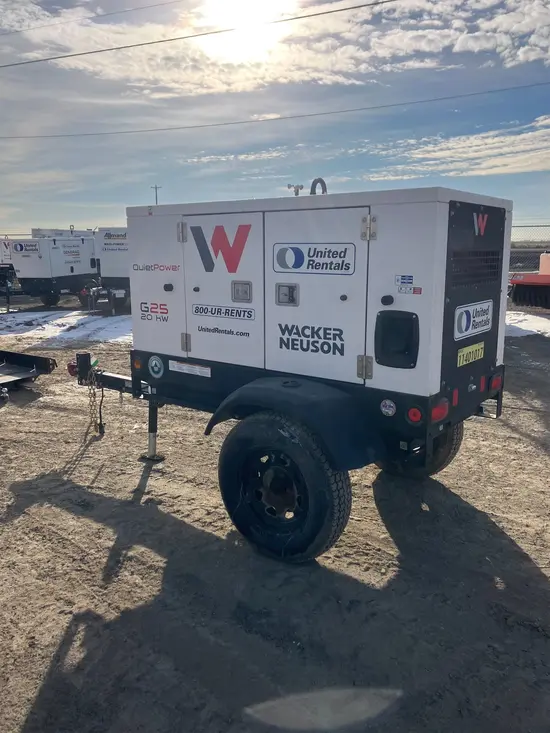 2022 Wacker Neuson G25 T4F Diesel Generator