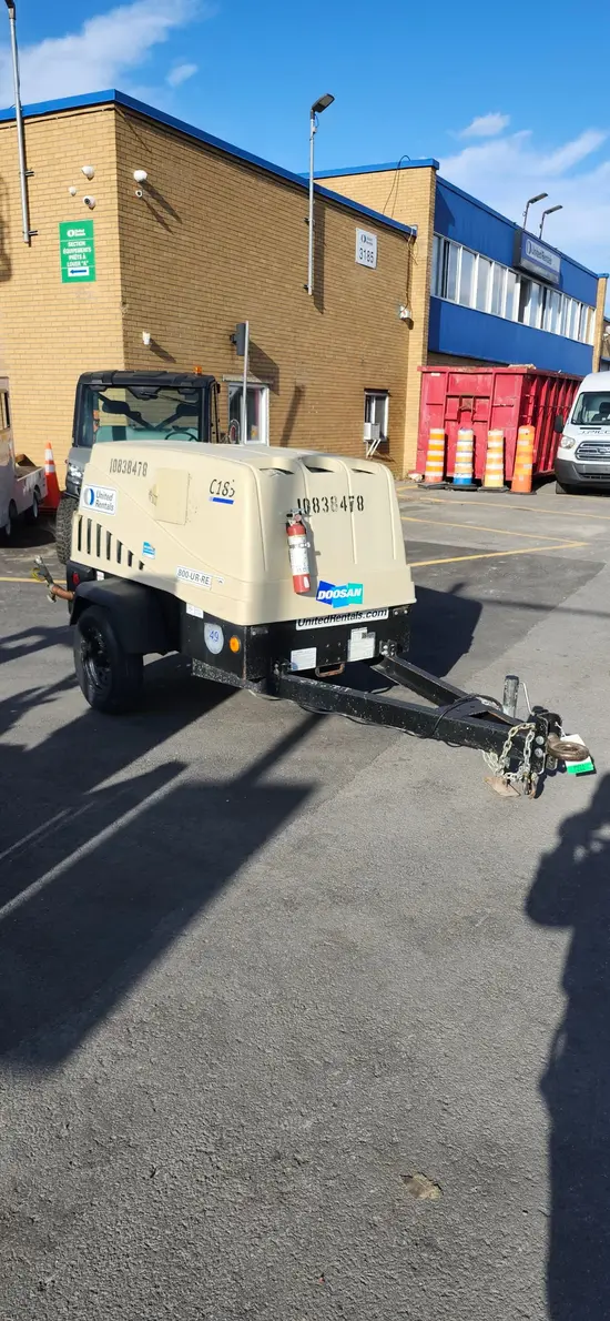 2018 Doosan C185WDZ-T4F Air Compressor