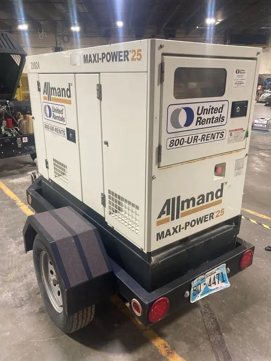 2018 Allmand MP25 Diesel Generator