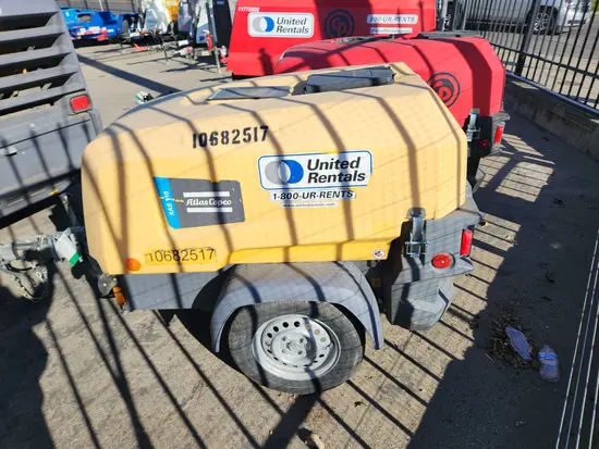 2017 Atlas Copco XAS110KD Air Compressor