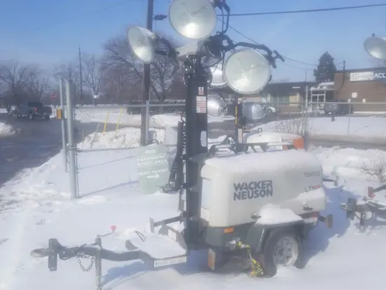 2017 Wacker Neuson LTW8K Towable Light Tower