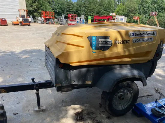 2017 Atlas Copco XAS185KD7 T4F Air Compressor