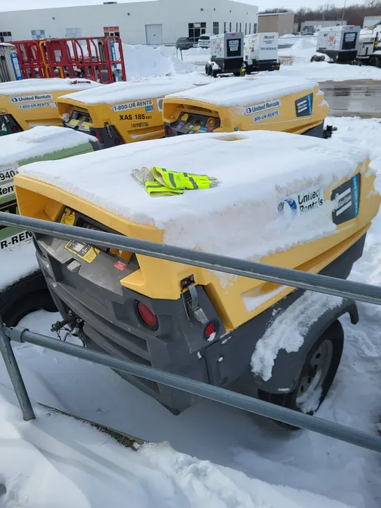 2017 Atlas Copco XAS185KD7 T4F Air Compressor