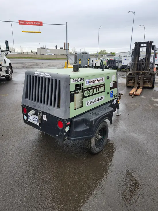2018 Sullair 185DPQ-KU-T3 Air Compressor
