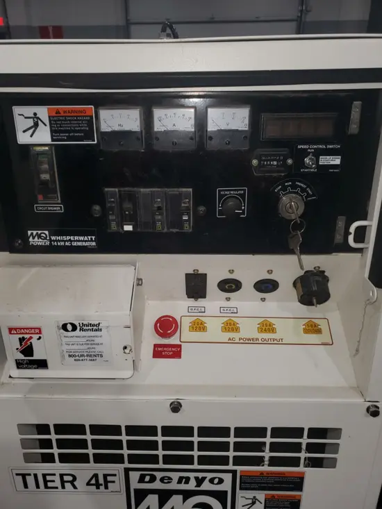 2019 Multiquip DCA15SPXU4F Diesel Generator
