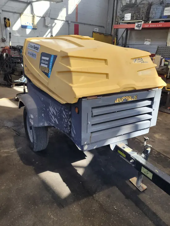 2017 Atlas Copco XAS185KD7 T4F Air Compressor