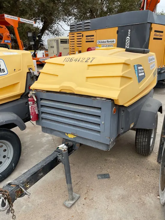 2017 Atlas Copco XAS185KD7 T4F Air Compressor