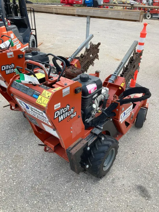 2018 Ditch Witch C14 Walk-Behind Trencher