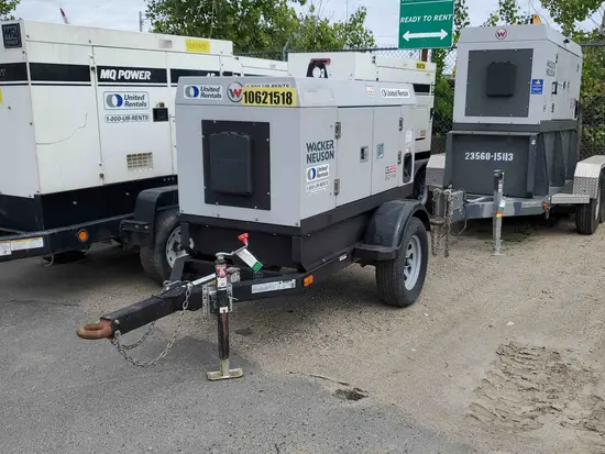 2017 Wacker Neuson G25 T4F Diesel Generator