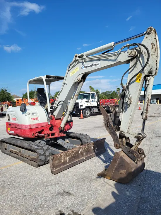 2019 Takeuchi TB260 Mini Excavator