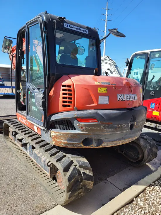 2018 Kubota KX080-4SR3A Mini Excavator