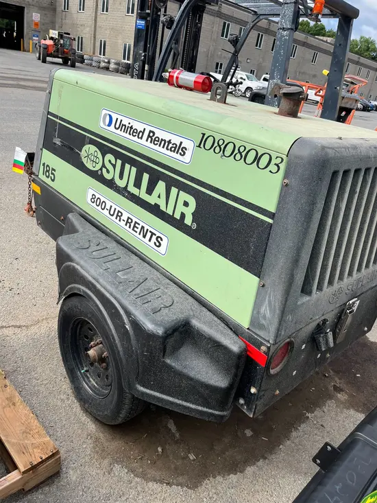 2018 Sullair 185DPQ-KU-T3 Air Compressor