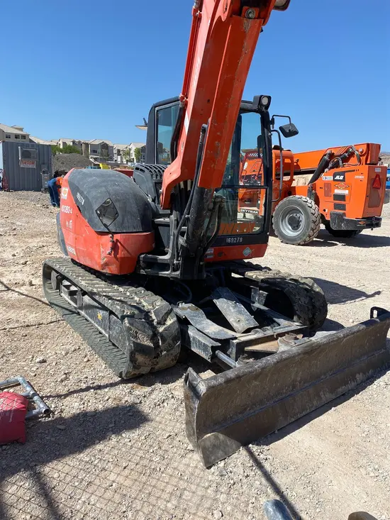 2016 Kubota KX080-4R3A Mini Excavator