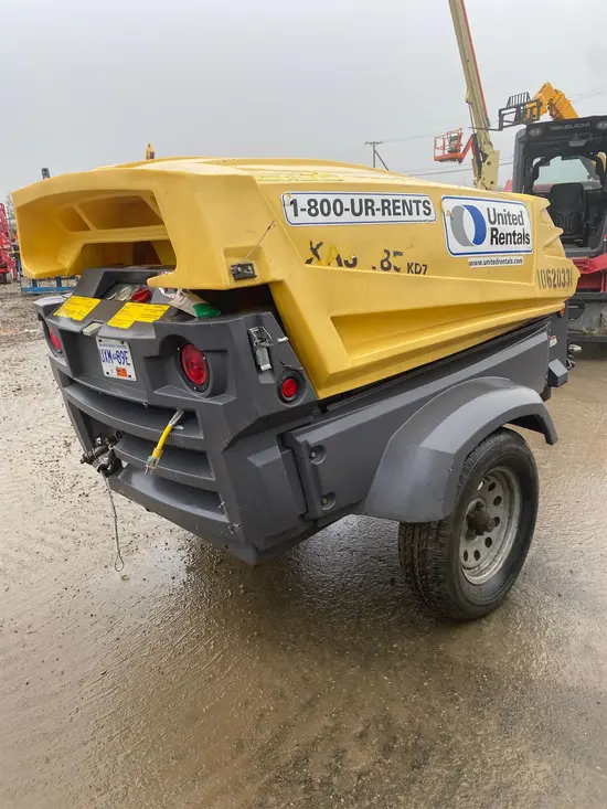 2017 Atlas Copco XAS185KD7 IT4 Air Compressor
