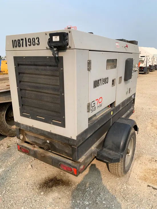 2018 Wacker Neuson G70 T3 Diesel Generator