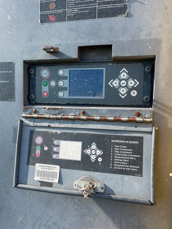 2017 Atlas Copco XAS900 JD8 T4F Air Compressor